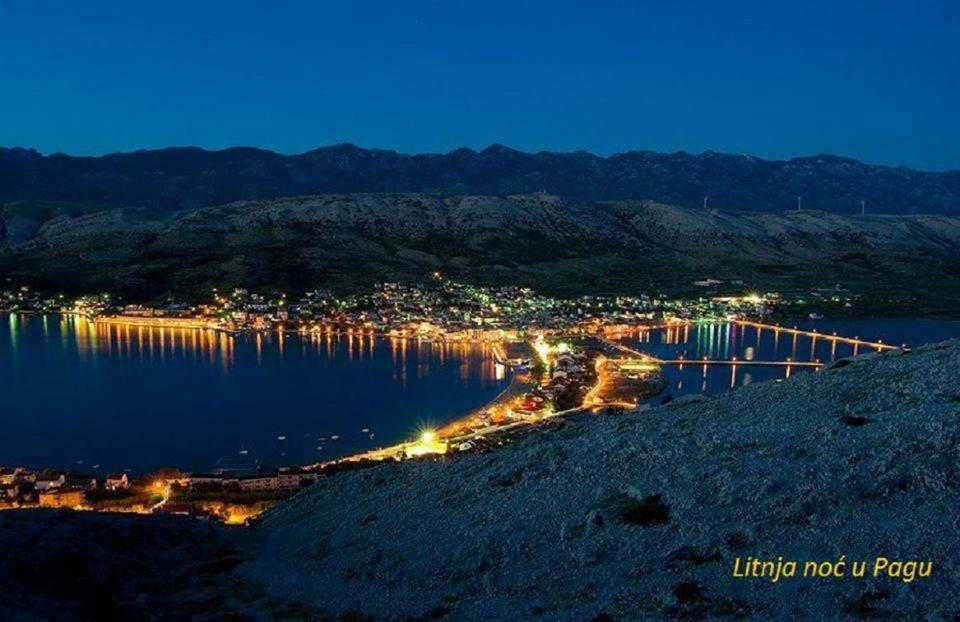 Vila Nainer Pag Town Bagian luar foto